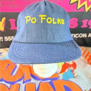 Blue Denim po folk vintage snapback